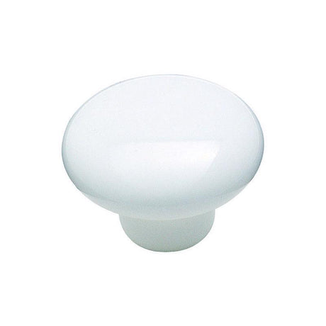 Amerock Allison Round Cabinet Knob 1-1/2 in. D 1-1/16 in. Gloss 1 pk