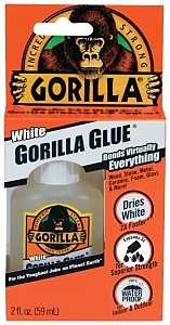 Gorilla 5201205 Glue, Clear Yellow, 2 oz Bottle