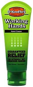 O'Keeffe's Working Hands K0290001 Series Hand Cream, 3 oz Tube, Mild Stearic Acid