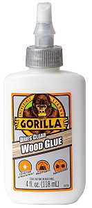 Gorilla 109788 Glue, Light Tan/Milky, 4 oz Bottle