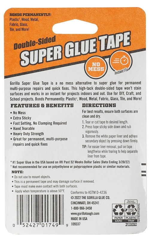 TAPE GLUE SUPER 20FT