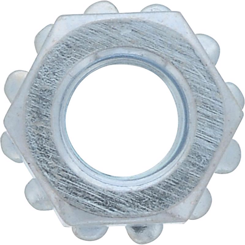 HILLMAN 6/32 in. Zinc-Plated Steel SAE Keps Lock Nut 100 pk