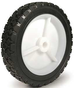 Dh Casters W-PH70112P4 Hub Wheel, Light-Duty, Rubber, For: Lawn Mowers, Garden Carts and Other Portable Equipment's