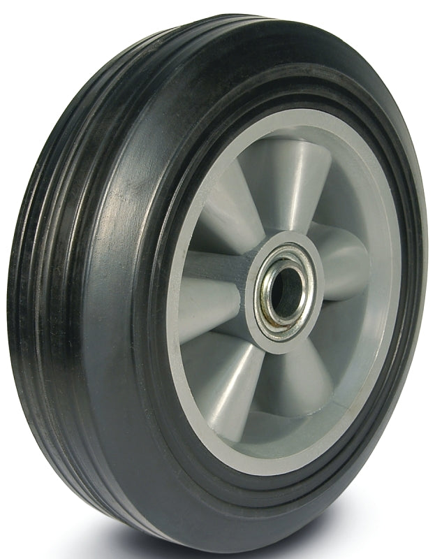 Dh Casters W-PL08225B6 Poly Hub Wheel, 3/4 in Dia Hub