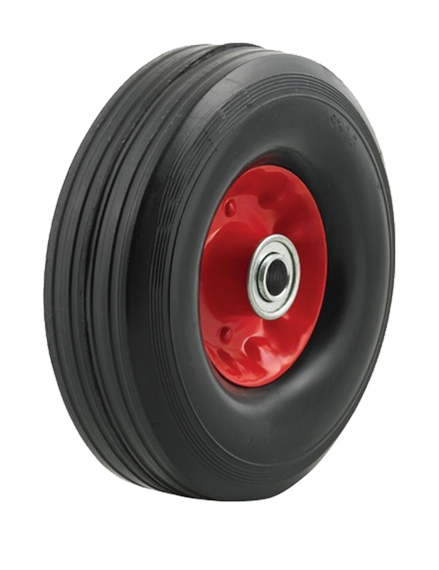 Dh Casters W-MH08212B6 Hub Wheel, Medium-Duty, Rubber