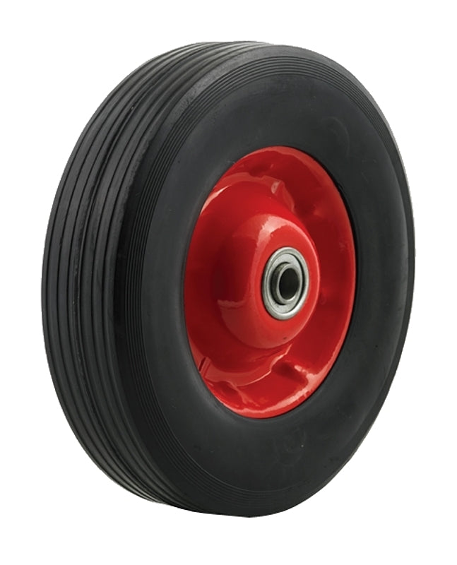 Dh Casters W-MH10234B5 Hub Wheel, Medium-Duty, Rubber