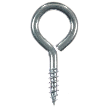 Ace 1/8 in. D X 1-1/8 in. L Zinc-Plated Steel Screw Eye 35 lb. cap. 10 pk, Pack of 5