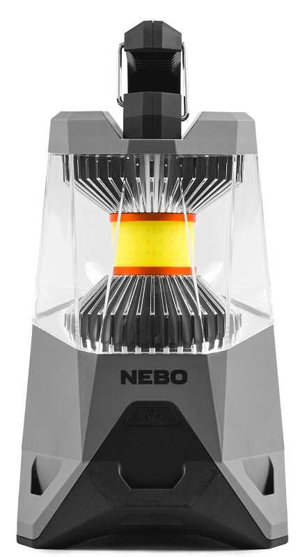 Nebo GALILEO NEB-LTN-0004 Lantern, Alkaline, Lithium-Ion Battery, LED Lamp, Red
