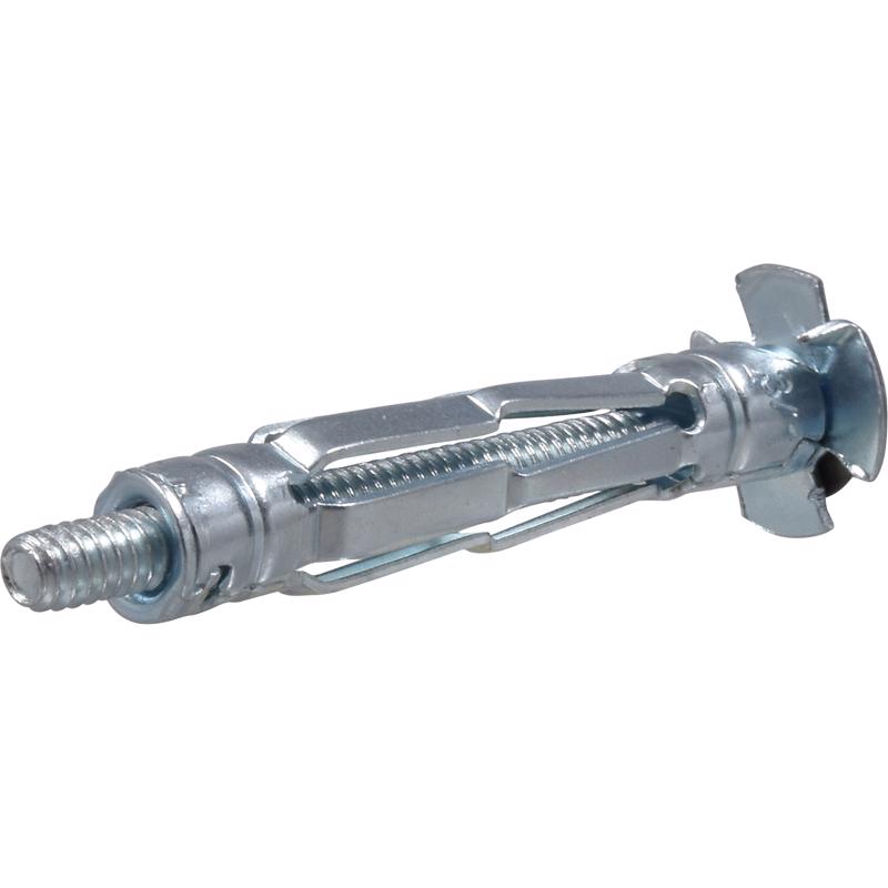 HILLMAN 3/16 in. D X 3/16 Short in. L Steel Pan Head Hollow Wall Anchors 50 pk