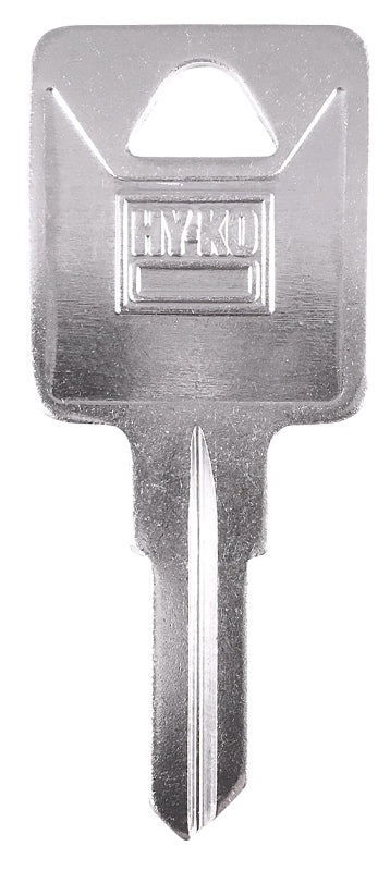 Hy-Ko 11010TM17 Key Blank, Brass, Nickel-Plated, For: Trimark TM17 Locks, Pack of 10