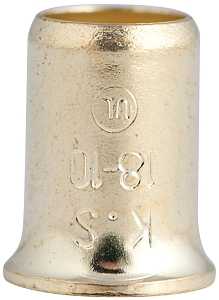 Gardner Bender 10-410 Crimp Connector, 18 to 10 AWG Wire, Steel Contact, Silver, 100/BX