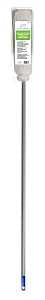 Simple Spaces 500P Large Deck Mop, Galvanized Wire #18 Headband, 61 in L, Wire Wound Mop Connection, Yarn Mop Head