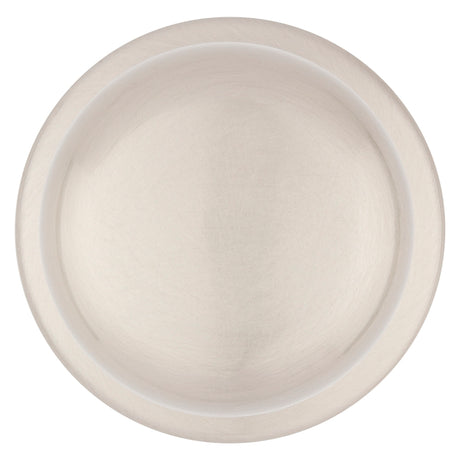 Kwikset 720J 15CP6AL Passage Knob, Juno, Mushroom, 2-5/8 in H x 2-5/8 in W Dimensions, Zinc, Satin Nickel