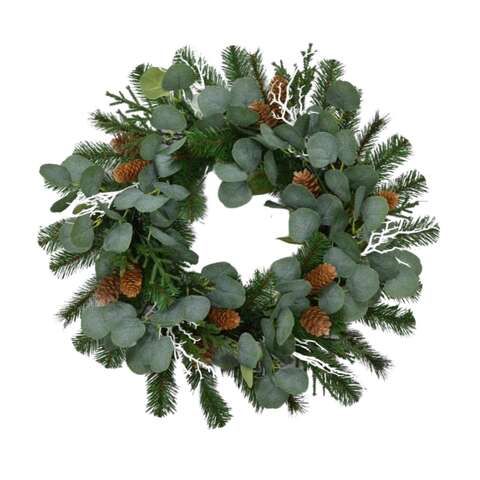 Celebrations Home 24 in. D Wreath, Pack of 4