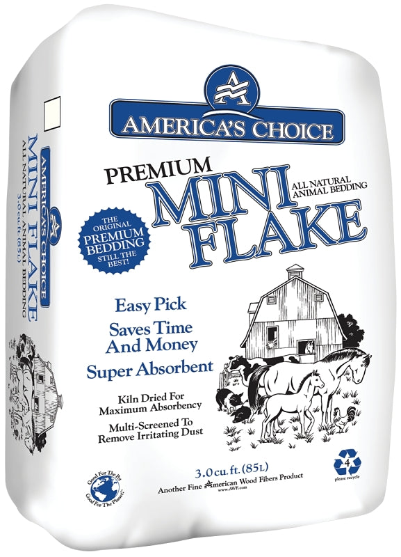 America's Choice 483.0P2MINIAC Series Flake Bedding, Small