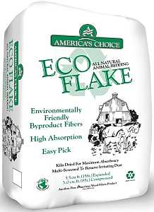 America's Choice 703.0P2ECOAC45 Series Animal Bedding, Large Flake, Wood, Natural