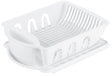 Sterilite 06218006 Sink Set, 17-5/8 in L, 13-1/4 in W, 5-1/2 in H, Plastic, White