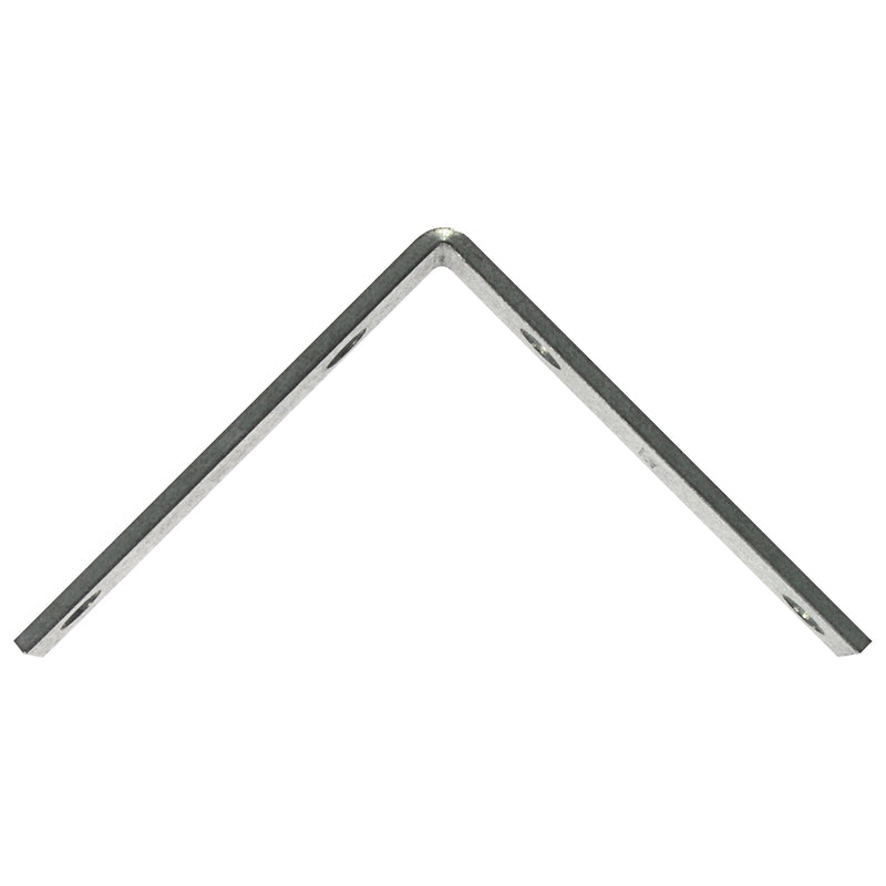 Ace 4 in. H X 0.875 in. W X 4 in. D Galvanized Steel Inside L Corner Brace