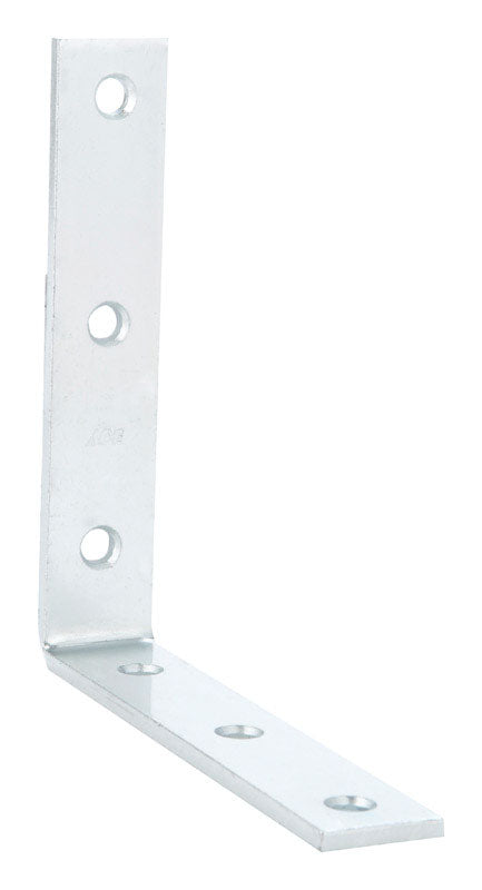 Ace 6 in. H X 1-/8 in. W X 6 in. D Zinc Inside L Corner Brace, Pack of 5