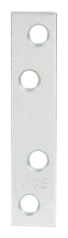Ace 3 in. H X 5/8 in. W X .100 in. L Zinc Mending Brace, Pack of 25