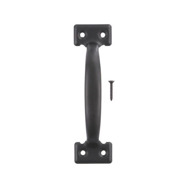 Ace 6.5 in. L Black Steel Utility Pull, Pack of 5
