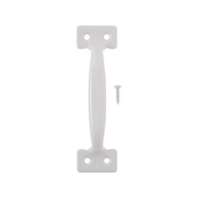 Ace 5.5 in. L Gloss White White Steel Utility Pull, Pack of 5