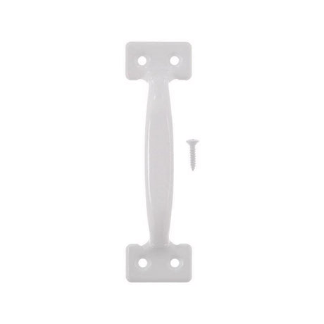 Ace 5.5 in. L Gloss White White Steel Utility Pull, Pack of 5