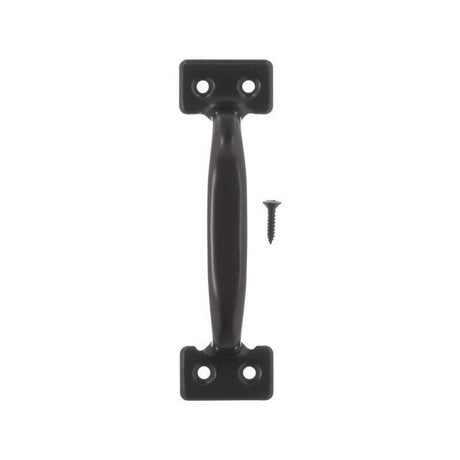 Ace 5.5 in. L Black Steel Utility Pull, Pack of 5