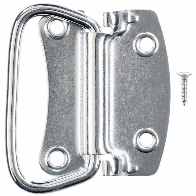 Ace Zinc-Plated Zinc Chest Handle 3-1/2 in. 1 pk