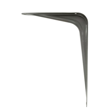 Hampton Gray Steel Shelf Support 18 Ga. 6 in. L 100 lb, Pack of 10