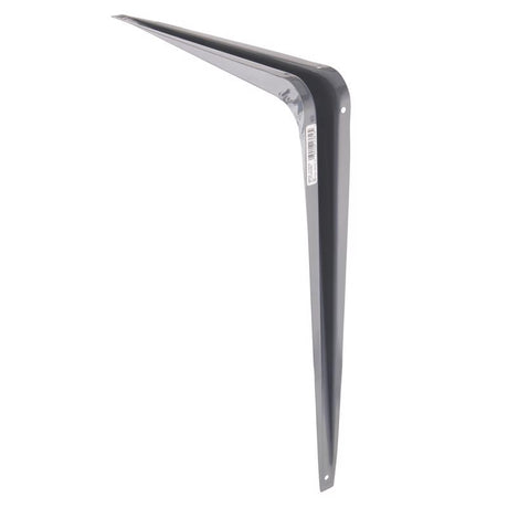Hampton Gray Steel Shelf Support 18 Ga. 12 in. L 100 lb, Pack of 10