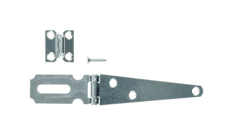 Ace Zinc 4 in. L Fixed Staple Hinge Hasp, Pack of 5