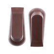 Ace 5 in. L Rubber Brown Wedge Door Stop Mounts to floor 0 in., Pack of 5