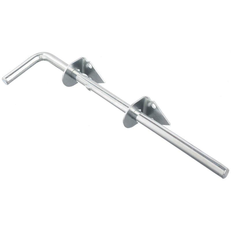 Ace 12 in. L Metallic Zinc Cane Bolt 1 pk