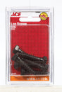 Ace 0.3125 in. L Black Steel Lag Screw 6 pk