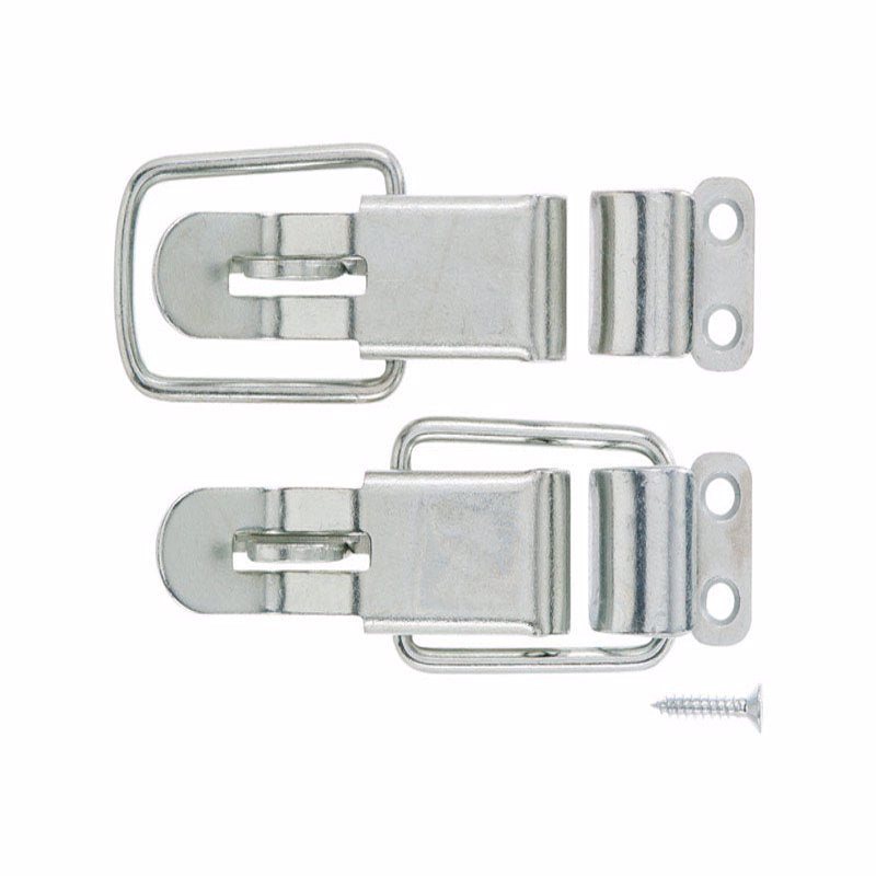 Ace Zinc-Plated Zinc Lockable Drawer Catch 2 pk