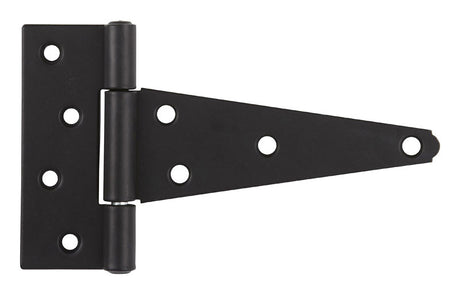 Ace 6 in. L Black Heavy Duty T Hinge 1 pk
