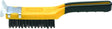 ALLWAY SB411 Wire Brush, Carbon Steel Bristle, 12 in OAL