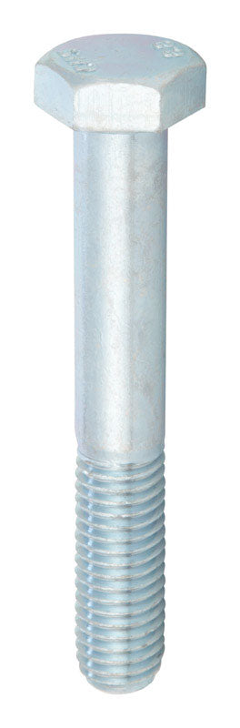 HILLMAN M12-1.75 mm D X 80 mm L Heat Treated Steel Hex Head Cap Screw 20 pk