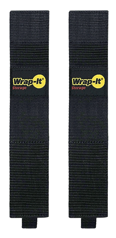 Wrap-It Storage 102-TWIN-16BL Heavy-Duty Twin Strap, 2 in W, 16 in L, Polypropylene, Blue