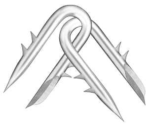 Rangemaster 7476 Series Fence Lock Staple, 1-1/2 in L, Galvanized, 8 ga