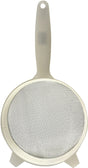 Norpro 2136 Strainer, Stainless Steel, 6 in Dia, Plastic Handle