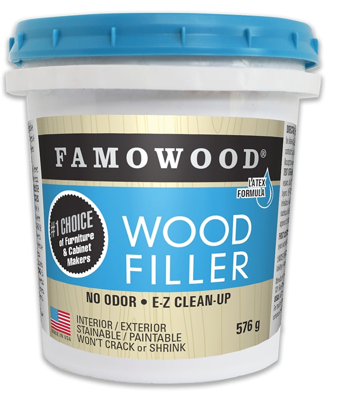 Famowood 42022126 Wood Filler, Natural, 576 g
