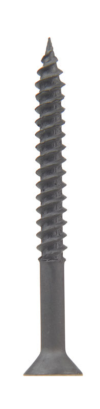 HILLMAN No. 6 X 1-1/2 in. L Phillips Black Phosphate Twin Thread Cabinet Screws 100 pk