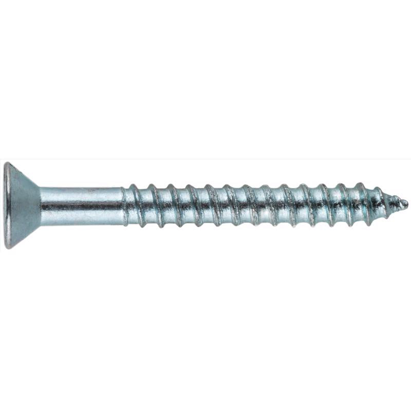 HILLMAN No. 10 Ga. X 3/4 in. L Phillips Zinc-Plated Coarse Wood Screws 100 pk, Pack of 5