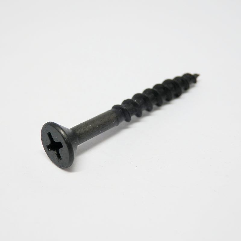 Ace No. 8 X 1-1/2 in. L Phillips Black Phosphate Fine Cabinet Screws 50 pk