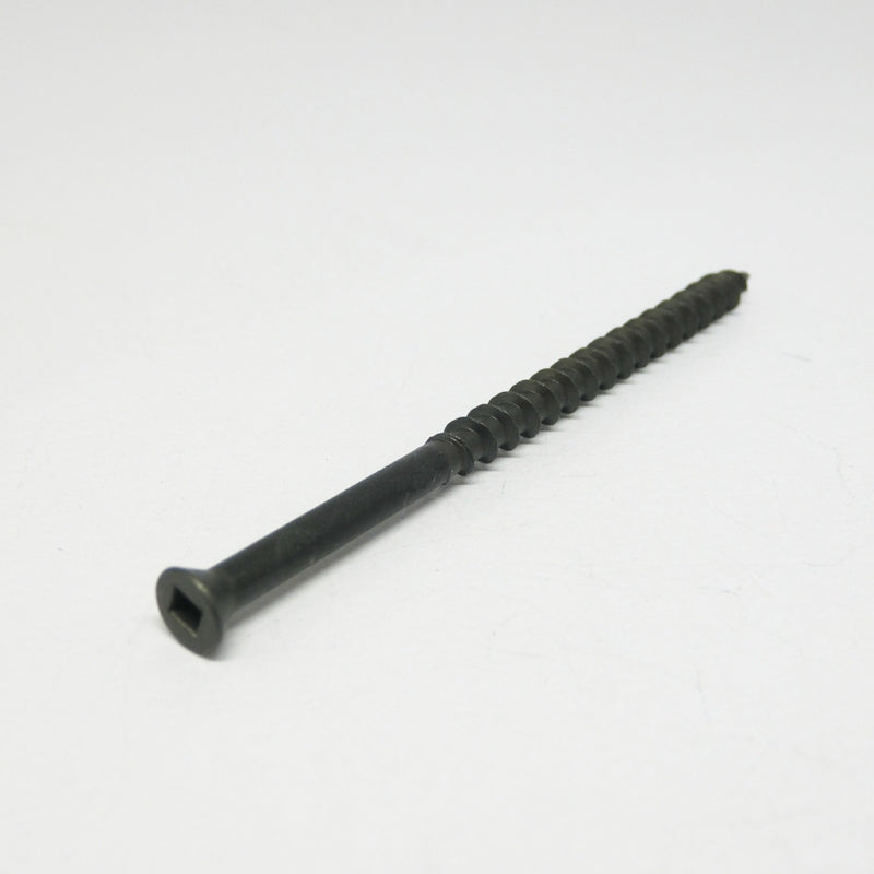 Ace No. 8 X 3 in. L Square Black Phosphate Coarse Trim Screws 50 pk
