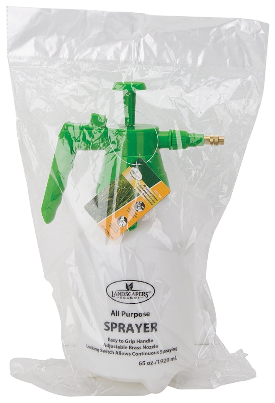 Landscapers Select SX-5073-33L Pressure Sprayer, Adjustable Nozzle, PE, White
