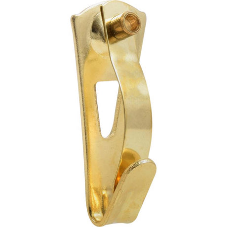 HILLMAN AnchorWire Brass-Plated Gold Safety Picture Hanger 30 lb 2 pk, Pack of 10