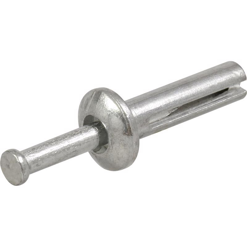 HILLMAN 1/4 in. D X 1 in. L Zinc Round Head Hammer Drive Anchor 16 pk, Pack of 5